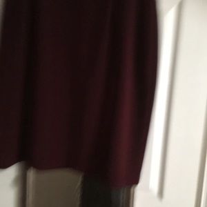 Burgundy color Skirt